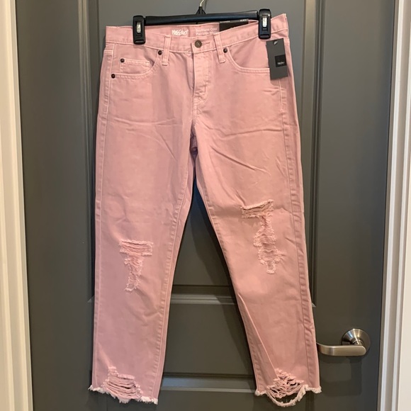 Mossimo Supply Co. Denim - Mossimo Pink Denim crop jeans NWT